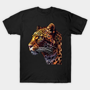 Pixel Leopard T-Shirt